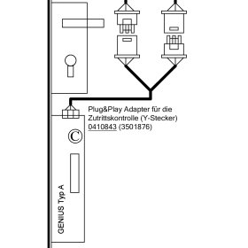 PLUG AND PLAY ADAPTER F.GENIUS TYP A FZ-ADP-PP-3P VE=1  KFV  3501876