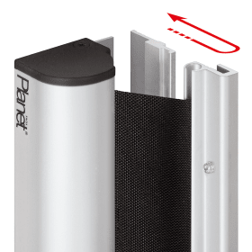 PLANET FSR 6000 QUICK RAL 9007 TUCH SCHWARZ 1925 MM F-6131