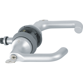 HOPPE Drückergarnitur HCS A138S, Aluminium