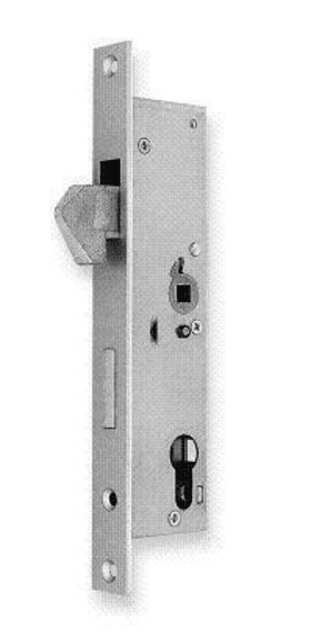 BKS Schiebetürschloss 1205H,PZ72/8,D35,F24x243ktg,NiSi,OP