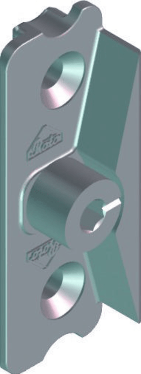 ROTO Drehkipp-Niveauschaltsperre,  NT,  Euronut 7/8,  Rahmenteil