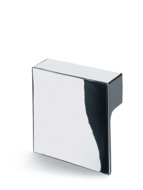 Griff Venusia, Bohrabstand 32 mm, L 60 mm, B 60 mm, H 21 mm, Verchromt glanz