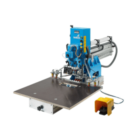 HETTICH, Montage-Bohr- und Einpressautomat, Modell: BlueMax Mini Modular Plus, Modellnummer: 9206111