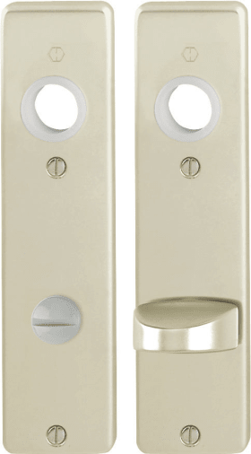 HOPPE Kurzschildpaar 202KP, eckig o. No., WC/S 78, TS 40, F2