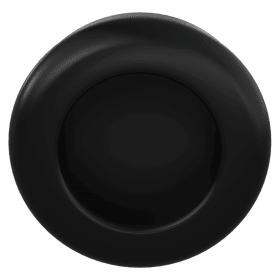 HEWI Einlassmuschel, Ed. matt, Einlassmaße ø55mm x 13mm tiefschwarz 