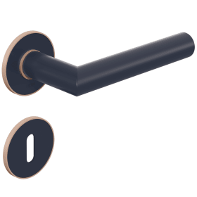 ZIMMERGARNITUR 162PBIV01230 90 EDITION MATT BICOLOR TIEFSCHWARZ