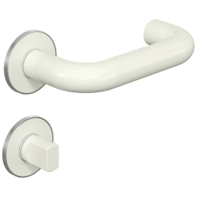 BICOLOR F-B-GARNITUR 111PCIX02230 99 MIT FLACHEN EDELSTAHLROSETTEN REINWEISS