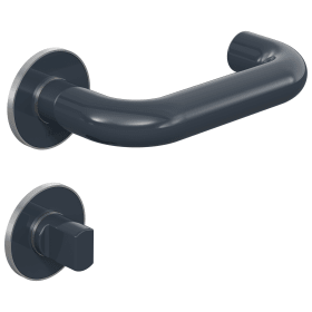 BICOLOR F-B-GARNITUR 111PCIX02230 92 M.FLACHEN EDELSTAHLROSETTEN ANTHRAZITGR.