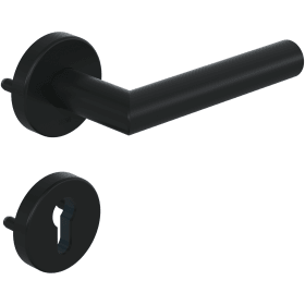 ZIMMERGARNITUR 162PBR01.230 PZ EDITION MATT 90 TIEFSCHWARZ 8 MM VK TS:38-48MM