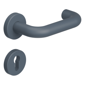 ZIMMERGARNITUR 111PBR01.230 92 PZ MATT ANTHRAZITGRAU VK 8 MM TS: 38-48 MM