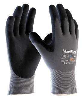 ATG® MONTAGEHANDSCHUH MAXIFLEX® ULTIMATE AD-APT SCHWARZ-GRAU 2455 GR.7