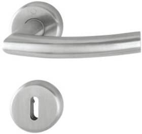 Hoppe Drückergarnitur Narvik E1430ZP/17KV/17KVS, Edelstahl