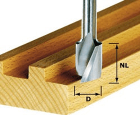 Festool Spiralnutfräser HS