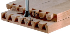 FESTOOL GRAT-/ZINKENFRÄSER HW S8 D20/ /17/15° 20X17X49MM ALPHA 15° 490996