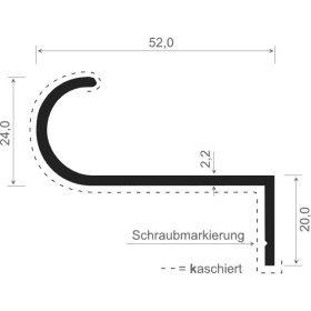 ABR-PR SCHRAUBBAR LG 6M SALAM WEIß VE:60 M 959 09