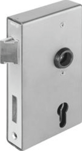 EINSCHWEISS-SCHLOSSKASTEN 140 U/50 ZW 60 MM A.D. BLANK 14381