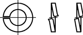 FEDERRINGE 10 MM (VE=100) NIRO (KP=VE 100 ST.) DIN127