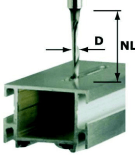 FESTOOL ALUMINIUMFRÄSER HS HS S8 D5/NL23 5X23X65MM 491036