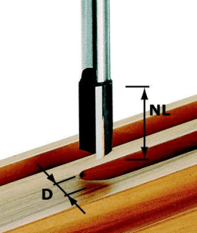 Festool Nutfräser HW