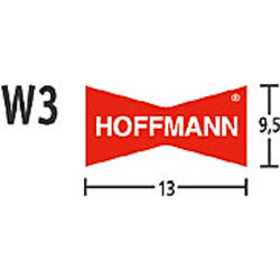 HOFFMANN SCHWALBENSCHWANZ VERBINDUNGS- KEILE W 3 12,7 MM W9301200 1000 STÜCK