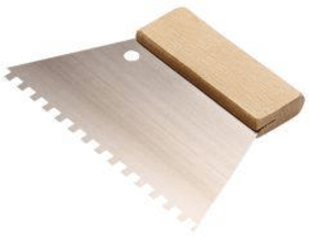 JUNG KLEBESPACHTEL 180MM 3X3MM GEZAHNT 98518300