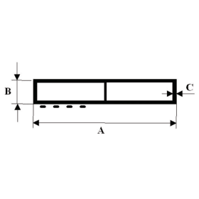 KA-PR 40X7MM SK LG 6M OH NASE BRILLANTWEIß 078255 K 456 5057