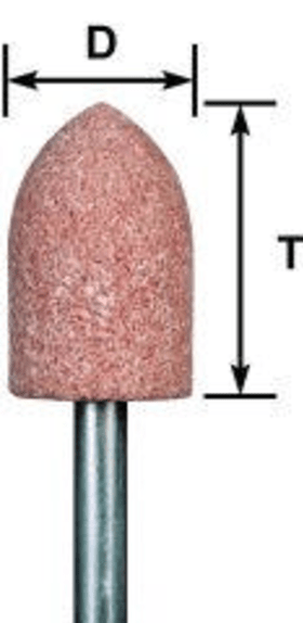 PFERD SCHLEIFSTIFT SP 0510 3 AR 100 O 5V 5X10MM SCHAFT 3MM K100 EDELK