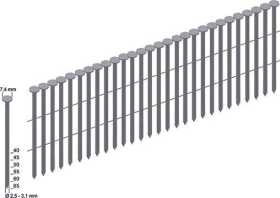 PREBENA COILNÄGEL CNW31/80BKRI BLANK RING BOX A 3.600 STK