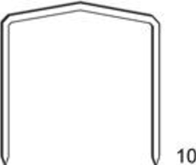 PREBENA HEFTKLAMMERN FB10CNK VZ BOX A 5.000 STK