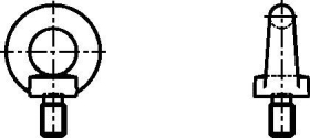 RINGSCHRAUBEN C 15 E 20 MM DIN 580 GVZ (VE=10 ST.)