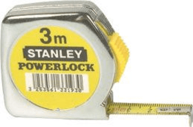 Stanley Bandmaß Powerlock Metallgehäuse