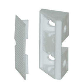 UNIVERSALECKVERBINDER KUNSTSTOFF WEISS 4240.007 VE=1000