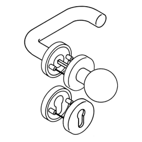 WE-GRT 111R03.233 FLACHE KAPPE PZ 95 FELSGRAU 8 MM VK TS. 38-48 MM