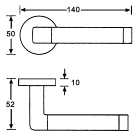 WC-DRÜCKERGRT. 667618 H 4730 RG8 BZG MESS.-POL./MESS.-MATT (652577)