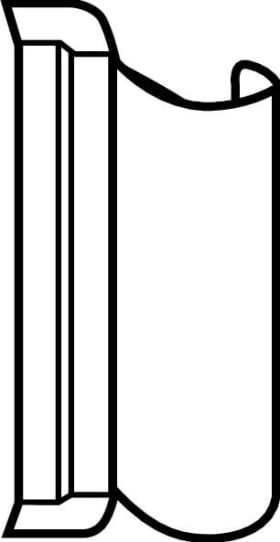 ROTO Abdeckkappe NT, Drehflügelband, Kunststoff