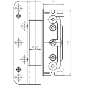 BAKA PROTECT 4010 3D FD MSTS BRONZE-METALLIC (SATZ=3 ST.)