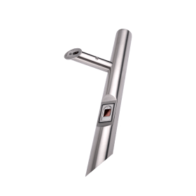 Navkom Stoßgriff Biohandle R7 R-45 Links, Fingerscanner hinten