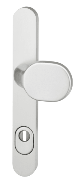 Dieckmann Alu-Rahmen-1/2-Garnitur außen mit Griff K22, Serie Kronos, 92 ZA, K22/145 F09