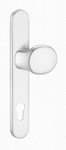 Dieckmann Alu-Rahmen-1/2-Garnitur außen mit Griff K2R, Serie Kronos, 92 PZ, K2R/135 F12