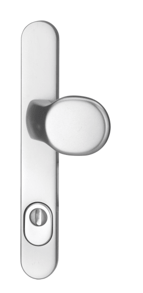 Dieckmann Alu-Rahmen-1/2-Garnitur außen mit Griff K2R, Serie Kronos, 92 ZA, K2R/145 F12