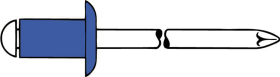 GESIPA BLINDNIET STAHL/STAHL STANDARD FLACHRUNDKOPF 4,8X10MM 1433559 631 0729