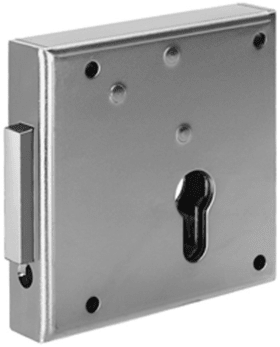 GITTERTOR-RIEGELSCHLOSS 100Z PZ 65 MM A.D. LS VERZ12013