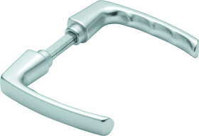 HOPPE Drückerpaar Maastricht 107V, 8mm, TS 30-49,naturfarben eloxiert