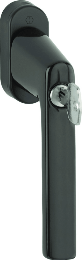 HOPPE Fenstergriff 0700LS/U26 100NM,abschl.,ov.,7/32-42,F8707