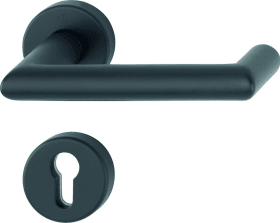 HOPPE Drückergarnitur Rotterdam FS-1401/42H/42HS,PZ,9,F9714M,TS 45-65