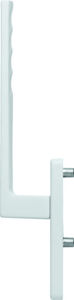 HOPPE HS-Handheb.grt., Toulon HS-0737/419N-AS, außen, PZ,ALU,verkehrsweiß beschichtet