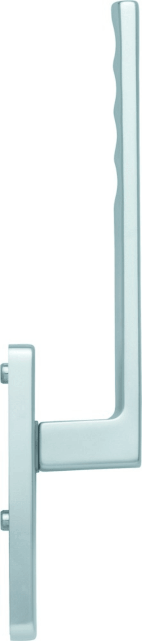 HOPPE HS-Handhebelgarnitur, Toulon HS-0737/419N-AS, innen, PZ,ALU,naturfarbig eloxiert