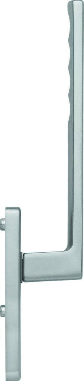HOPPE HS-Handhebelgarnitur, Toulon HS-0737/419N-AS, innen, PZ,ALU,stahlfarbig eloxiert