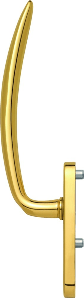 HOPPE HS-HS-Grt., Atlanta HS-M0530/431N-AS, außen, PZ,MS,messingfarben poliert-Resista