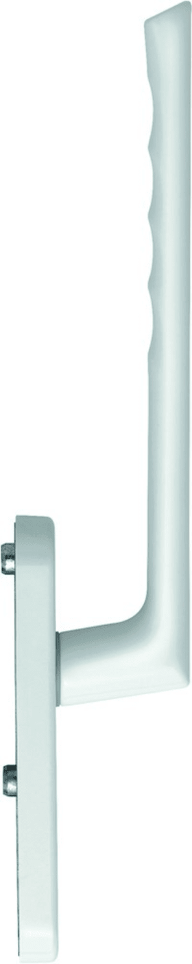 HOPPE HS-Handheb.grt., Brest HS-0739/431N-AS, innen, UG,ALU,verkehrsweiß beschichtet